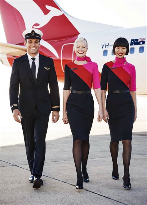 qantas uniforms.